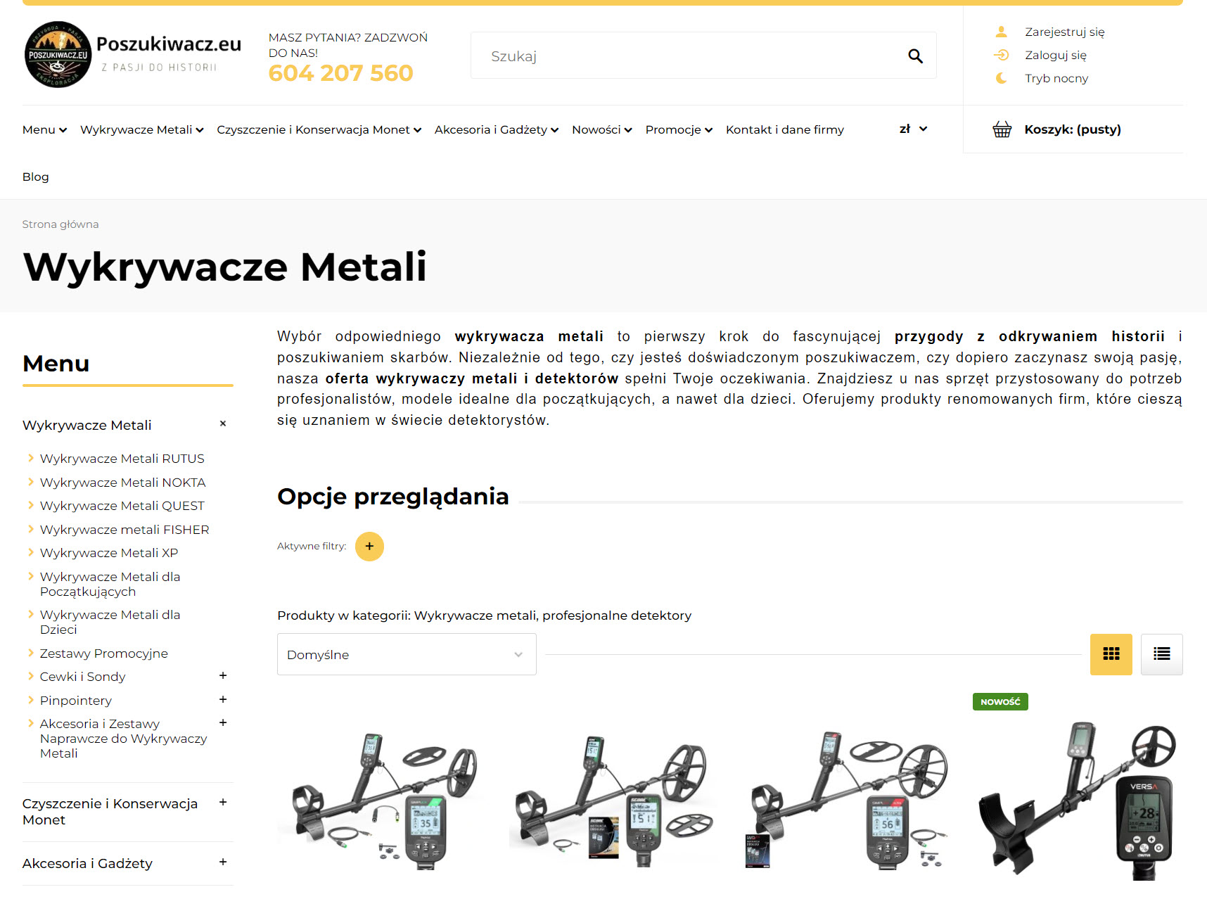 Wykrywacze metali - jak wybrać pierwszy sprzęt do poszukiwań w terenie?