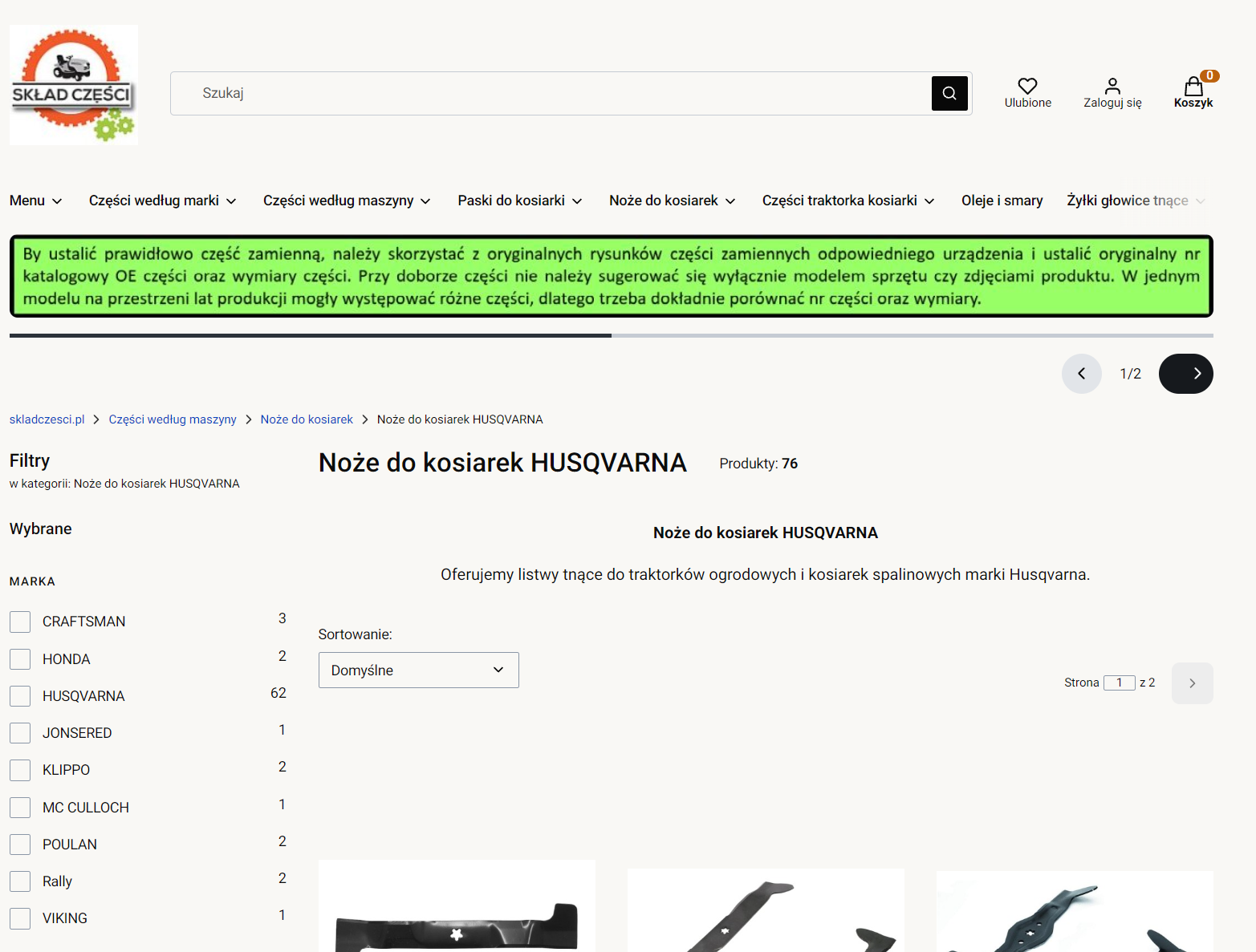 Noże do kosiarek Husqvarna – ranking najtrwalszych modeli na sezon